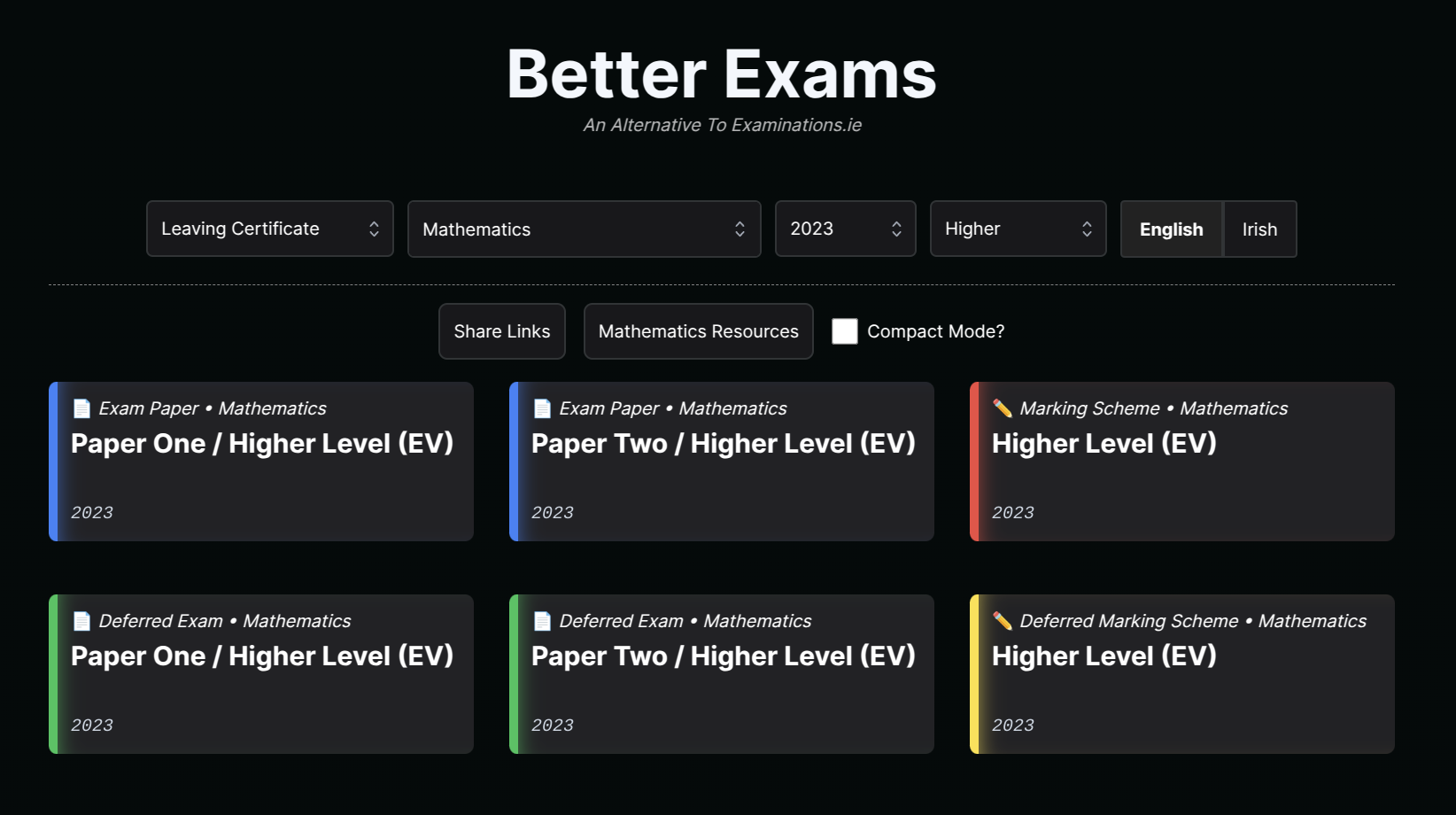 BetterExams.ie